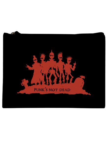Punks Not Dead taštička Black