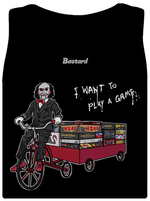 Chci si zahrát hru dámské tílko klasické Black