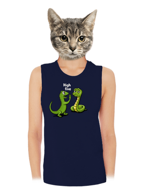 High Five dámské tílko volné Navy