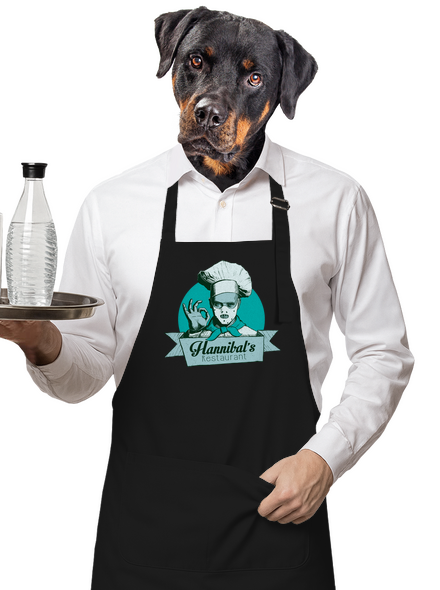U Hannibala zástěra Black
