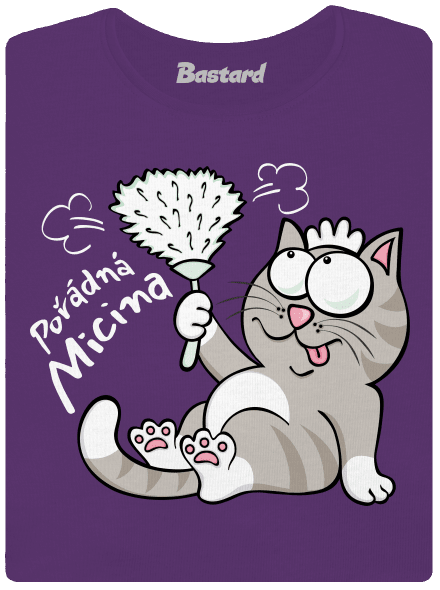 Macek a Micina dámské tričko premium Purple