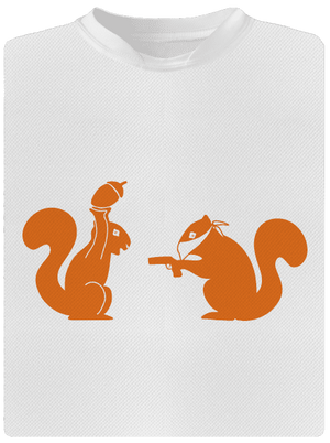 Veverky pánské sportovní tričko White