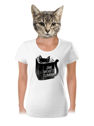 Povinná četba dámské tričko White