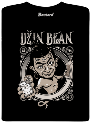 Džin Bean pánské tričko Black