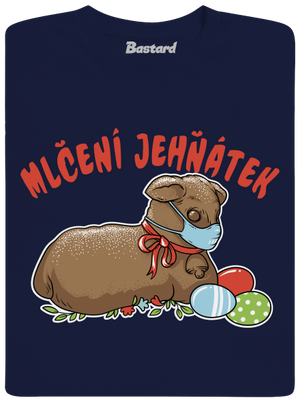 Mlčení jehňátek pánské dlouhý rukáv Navy