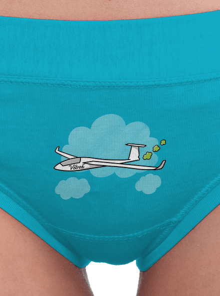 Větroň dámské kalhotky Turquoise