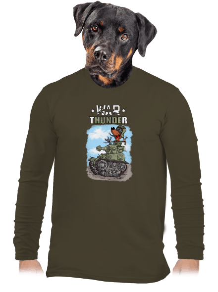 War Hunde pánské dlouhý rukáv Urban Khaki