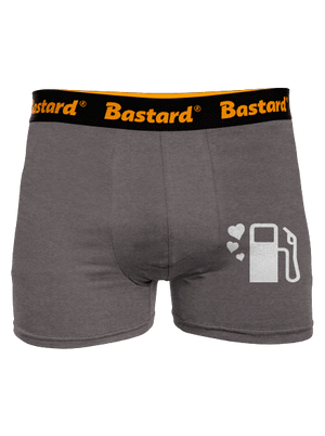 Plnou prosím boxerky Gray Melange