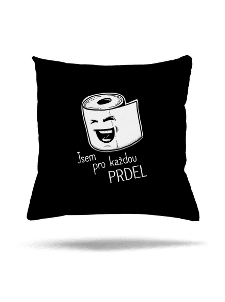 Prdel polštář Black