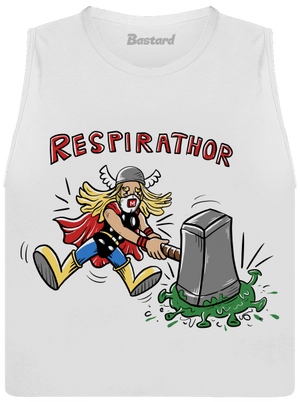 Respirathor dámské tílko volné White