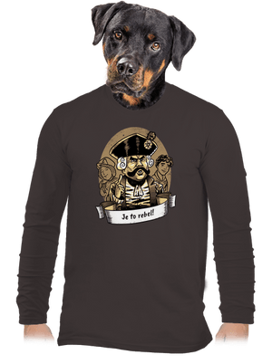 B14: S čerty nejsou žerty pánské dlouhý rukáv Bear Brown