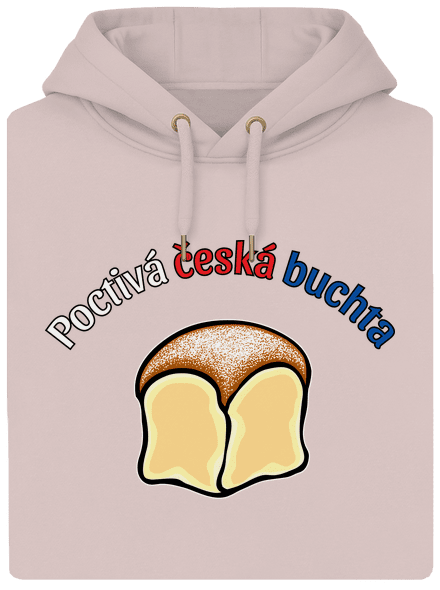 Poctivá buchta a klobása unisex mikina premium Rose Chalk