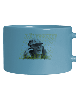 B18: Jiří Kára hrnek makronka Blue Macaron