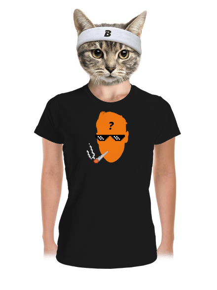 Thug life dámské sportovní tričko Black