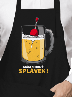 Splávek zástěra Black