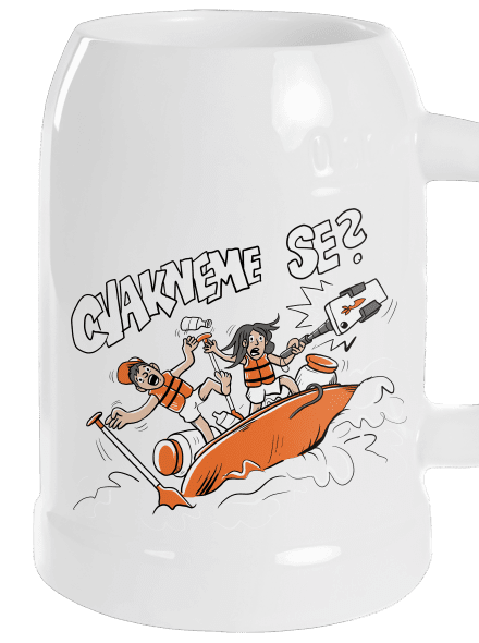 Cvakneme se půllitr White