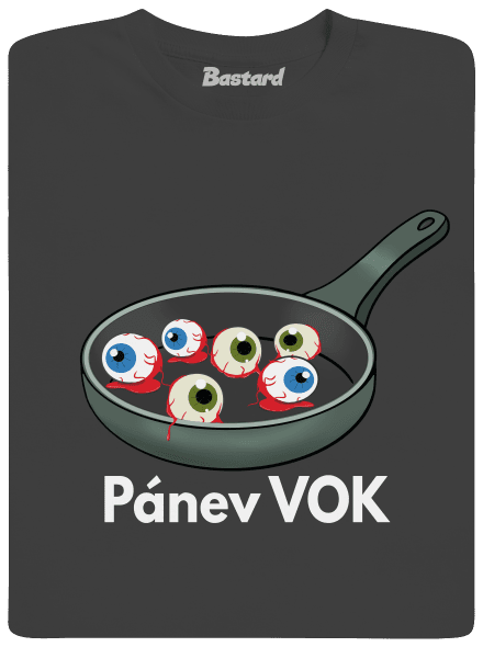 Pánev vok pánské dlouhý rukáv Dark Grey