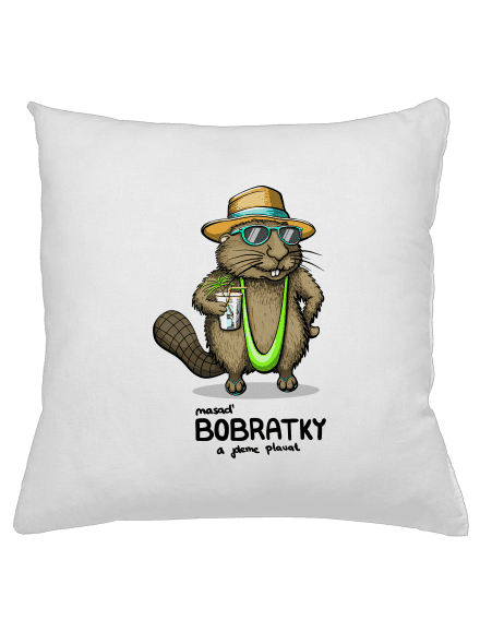 Bobratky polštář White