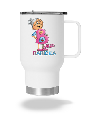 B jako babička termohrnek White