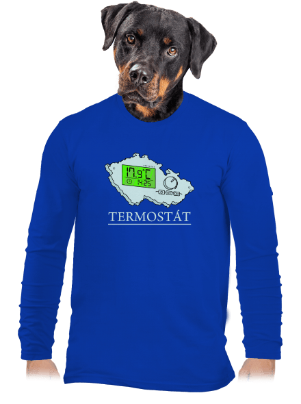 Termostát pánské dlouhý rukáv Royal Blue