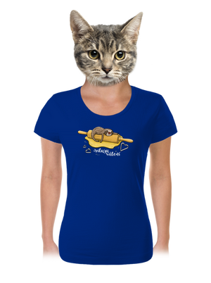 Miluju válení dámské tričko Royal Blue Mal