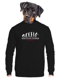 unisex mikina bez kapuce