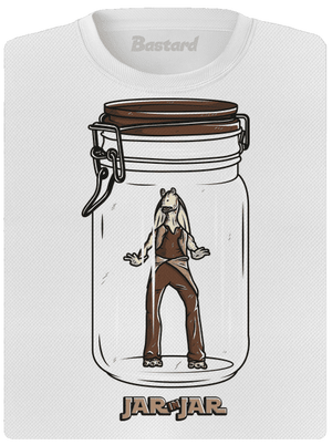 Jar in jar dámské sportovní tričko White