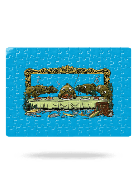 Poslední večeře  puzzle White