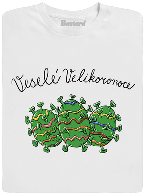 Veselé Velikoronoce pánské dlouhý rukáv White