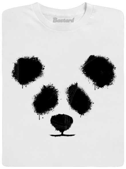 Panda dětské tričko White