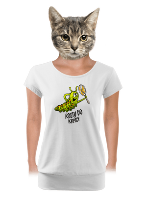 dámské tričko s lemem