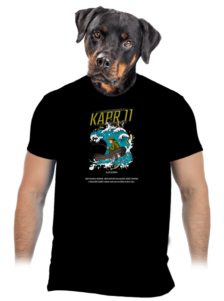 Kapr 11 pánské tričko Black