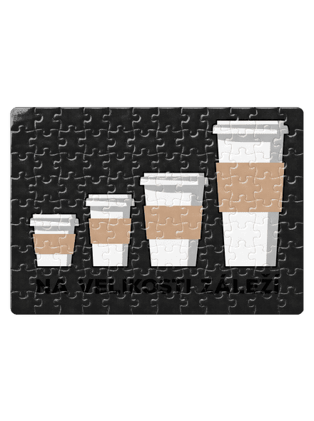 Na velikosti záleží puzzle White