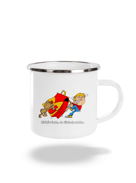 Školák plecháček White