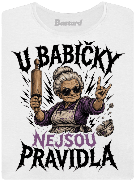 U babičky dámské tričko White