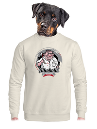 unisex mikina bez kapuce