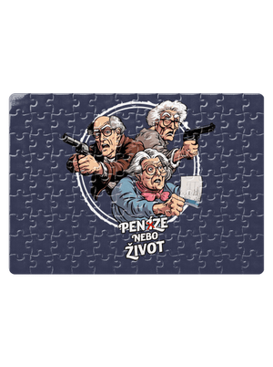 Penze nebo život puzzle White