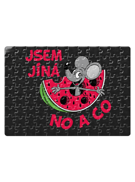 Jsem jiná puzzle White