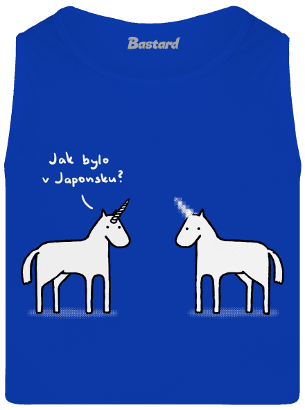 Pornorožec pánské tílko Royal Blue