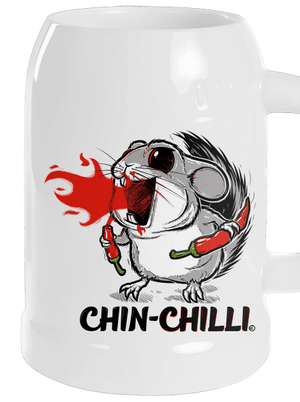 Chinchilli půllitr White