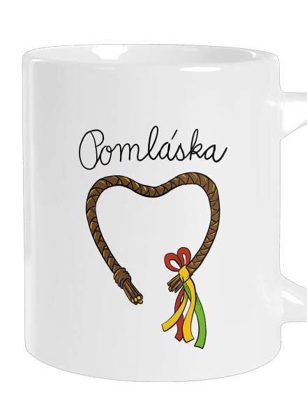 Pomláska velký hrnek White