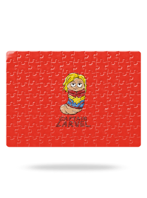 Captain Larvel puzzle White