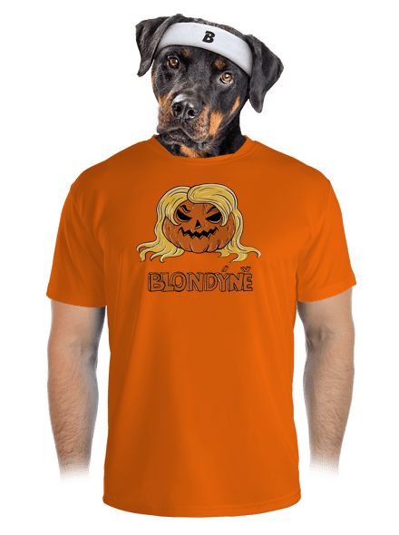 Blondýně pánské sportovní tričko Neon Orange