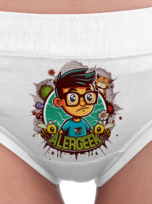 Alergeek dámské kalhotky White