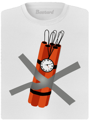 Dynamit dámské sportovní tričko White