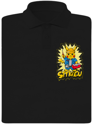 Stykaču pánská polokošile Black