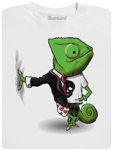 Mistr převleků pánské tričko White