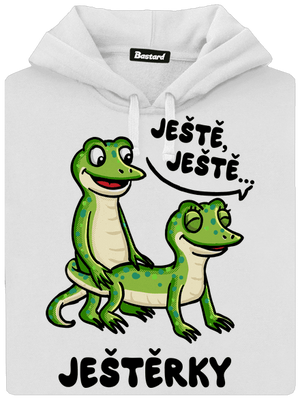 Ještě, ještě dámská mikina klokanka White