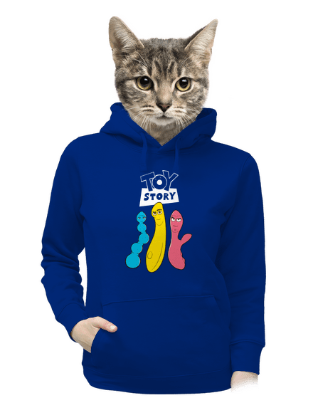 Příběh hraček dámská mikina klokanka Royal Blue Mal