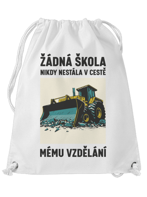 Žádná škola vak White